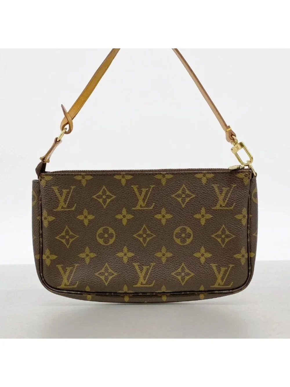 Louis Vuitton Pouch Monogram Pochette Soirle Brown